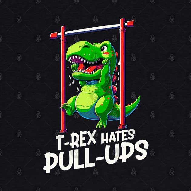 T-Rex Hates Pull-Ups by DigitalNerd